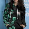 Tanjiro Cube Hoodie Demon Slayer Hoodie Anime Hoodie