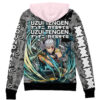 Uzui Tengen Manga Collage Demon Slayer Streetwear Otaku Cosplay Anime Zip Hoodie