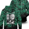 Tie Dye Tanjiro Hoodie Demon Slayer Hoodie Anime Hoodie