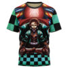 Hooktab Trippy Kamado Tanjiro Demon Slayer shirt Anime T-Shirt