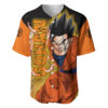 Gohan Baseball Jersey Dragon Ball Z Baseball Jersey Anime Baseball Jersey