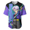 Future Trunks Baseball Jersey Dragon Ball Z Baseball Jersey Anime Baseball Jersey