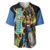 Gogeta Baseball Jersey Dragon Ball Z Baseball Jersey Anime Baseball Jersey