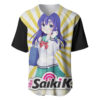 Saiki K Kokomi Teruhashi Baseball Jersey The Disastrous Life of Saiki K. Baseball Jersey Anime Baseball Jersey