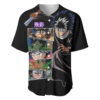 Hiei Baseball Jersey YuYu Hakusho Baseball Jersey Anime Baseball Jersey