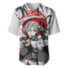 Silica Baseball Jersey Sword Art Online Baseball Jersey Anime Baseball Jersey