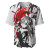 Leafa Baseball Jersey Sword Art Online Baseball Jersey Anime Baseball Jersey