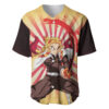 Rengoku Baseball Jersey Demon Slayer Baseball Jersey Anime Baseball Jersey