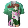 Sailor Jupiter Makoto Kino Baseball Jersey Sailor Moon Baseball Jersey Anime Baseball Jersey