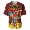 Kamina Baseball Jersey Tengen Toppa Gurren Lagann Baseball Jersey Anime Baseball Jersey