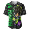 Broly Baseball JerseyDragon Ball Z Baseball Jersey Anime Baseball Jersey