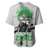 Roronoa Zoro Baseball Jersey One Piece Baseball Jersey Anime Baseball Jersey