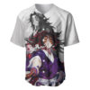 Kokushibo Baseball Jersey Demon Slayer Baseball Jersey Anime Baseball Jersey