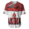 Shotaro Kaneda Baseball Jersey Akira Baseball Jersey Anime Baseball Jersey