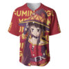 Megumin Baseball Jersey Konosuba Baseball Jersey Anime Baseball Jersey