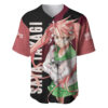 Saya Takagi Baseball Jersey Highschool of the Dead Baseball Jersey Anime Baseball Jersey