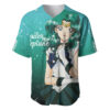 Sailor Neptune Michiru Kaioh Baseball Jersey Sailor Moon Baseball Jersey Anime Baseball Jersey