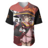 Megumin Baseball Jersey KonoSuba Baseball Jersey Anime Baseball Jersey