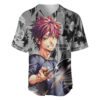 Shokugeki no Soma Baseball Jersey Food Wars!: Shokugeki no Soma Baseball Jersey Anime Baseball Jersey