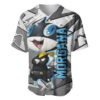 Polygon Cyber Style Morgana Persona Baseball Jersey Persona 5 Baseball Jersey Anime Baseball Jersey