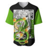 Shenron Baseball Jersey Dragon Ball Z Baseball Jersey Anime Baseball Jersey