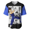 Vegeta Baseball Jersey Dragon Ball Z Baseball Jersey Anime Baseball Jersey