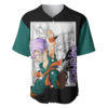 Trunks Kid Baseball Jersey Dragon Ball Z Baseball Jersey Anime Baseball Jersey