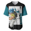 Gogeta Baseball Jersey Dragon Ball Z Baseball Jersey Anime Baseball Jersey