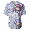 Nakamura Yuri Baseball Jersey Angel Beats! Baseball Jersey Anime Baseball Jersey