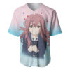 Nishimiya Shouko Baseball Jersey A Silent Voice Baseball Jersey Anime Baseball Jersey