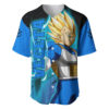 Vegeta Super Saiyan Baseball Jersey Dragon Ball Z Baseball Jersey Anime Baseball Jersey