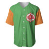 Yamcha Baseball Jersey Dragon Ball Z Baseball Jersey Anime Baseball Jersey