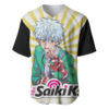 Shun Kaidou Baseball Jersey The Disastrous Life of Saiki K. Baseball Jersey Anime Baseball Jersey