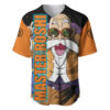 Master Roshi Baseball Jersey Dragon Ball Z Baseball Jersey Anime Baseball Jersey