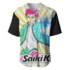 Kusuo Saiki Baseball Jersey The Disastrous Life of Saiki K. Baseball Jersey Anime Baseball Jersey