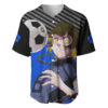 Meguru Bachira Baseball Jersey Blue Lock Baseball Jersey Anime Baseball Jersey