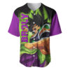 Super Broly Baseball Jersey Dragon Ball Z Baseball Jersey Anime Baseball Jersey