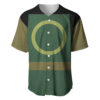 Earth Nation Baseball Jersey Avatar: The Last Airbender Baseball Jersey Anime Baseball Jersey