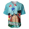 Franky Baseball Jersey One Piece Baseball Jersey Anime Baseball Jersey