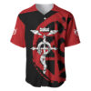 Religion Symbol Baseball Jersey Fullmetal Alchemist Baseball Jersey Anime Baseball Jersey