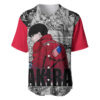 Kaneda Baseball Jersey Akira Baseball Jersey Anime Baseball Jersey