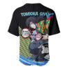 Giyuu Tomioka Baseball Jersey Demon Slayer Baseball Jersey Anime Baseball Jersey