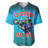 Live Free Baseball Jersey Zom 100: Bucket List of the Dead Baseball Jersey Anime Baseball Jersey