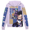 Vegeta V3 Dragon Ball Streetwear Otaku Cosplay Anime Zip Hoodie