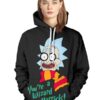 Wizard Hoodie Rick and Morty Hoodie