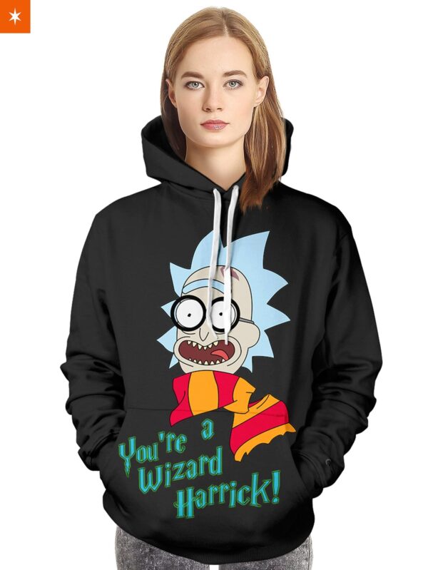 Wizard Hoodie Rick and Morty Hoodie