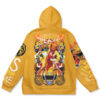 Hooktab Yellow Ranger Mighty Morphin Power Rangers Anime Hoodie