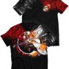 Yin Yang Uzui Gyutaro Demon Slayer Anime Unisex T-Shirt