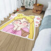 Sailor Moon Shaped Rug Custom Sailor Moon Anime Room Decor