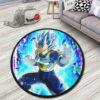 Dragon Ball Vegeta Blue Skill Round Rug Custom Anime Room Mats